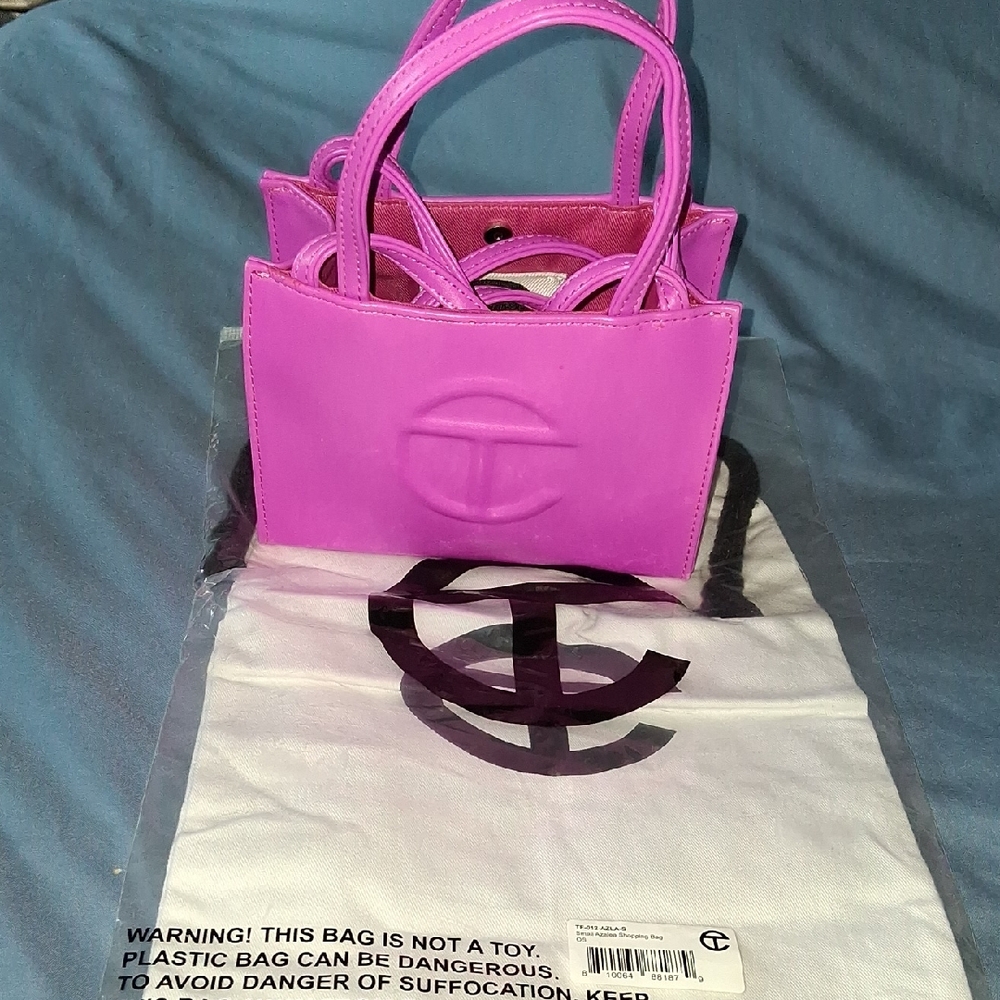 Telfar Pink Mini Bag Vibrant and Eye-Catching